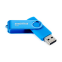 USB Flash накопитель 4Gb SmartBuy Twist Blue (SB004GB2TWB) - фото 3