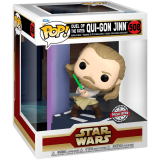 Фигурка Funko POP! Deluxe Bobble Star Wars Duel of The Fates Qui-Gon Jinn (63196)