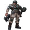 Фигурка JOYTOY Warhammer 40K Astra Militarum Cadian Command Squad Veteran Sergeant with Power Fist - JT7936