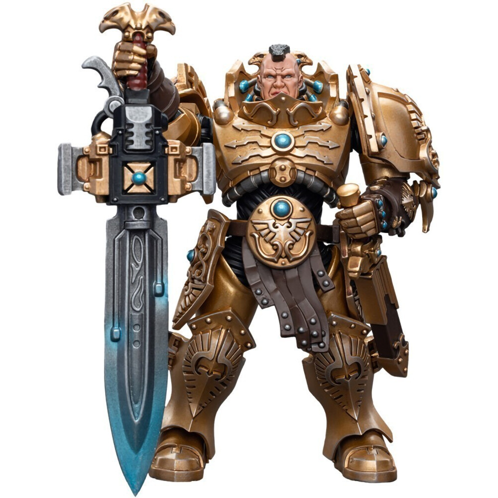 Фигурка JOYTOY Warhammer 40K Custodian Guard with Sentinel Blade - JT7837