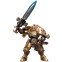 Фигурка JOYTOY Warhammer 40K Custodian Guard with Sentinel Blade - JT7837 - фото 3