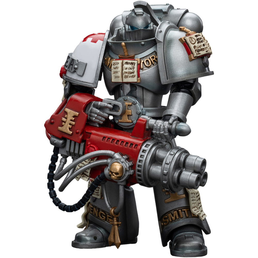 Фигурка JOYTOY Warhammer 40K Grey Knights Strike Squad Grey Knight with Psilencer - JT9008