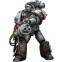 Фигурка JOYTOY Warhammer 40K Grey Knights Strike Squad Grey Knight with Psilencer - JT9008 - фото 2