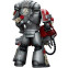 Фигурка JOYTOY Warhammer 40K Grey Knights Strike Squad Grey Knight with Psilencer - JT9008 - фото 3