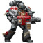 Фигурка JOYTOY Warhammer 40K Grey Knights Strike Squad Grey Knight with Psycannon - JT9015 - фото 2