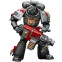 Фигурка JOYTOY Warhammer 40K Grey Knights Strike Squad Grey Knight with Psycannon - JT9015 - фото 3