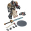 Фигурка JOYTOY Warhammer 40K Grey Knights Strike Squad Justicar - JT8995 - фото 5