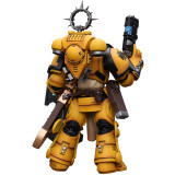 Фигурка JOYTOY Warhammer 40K Primaris Space Marines Imperial Fists Bladeguard Veteran (JT2771)