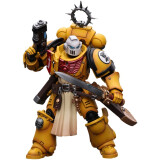 Фигурка JOYTOY Warhammer 40K Primaris Space Marines Imperial Fists Bladeguard Veteran (JT2771)