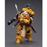 Фигурка JOYTOY Warhammer 40K Primaris Space Marines Imperial Fists Bladeguard Veteran (JT2771)