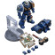 Фигурка JOYTOY Warhammer 40K Ultramarines Vanguard Veteran with Thunder Hammer and Storm Shield - JT8032 - фото 5