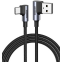 Кабель USB - USB Type-C, 0.5м, UGREEN US176 Black - 20855