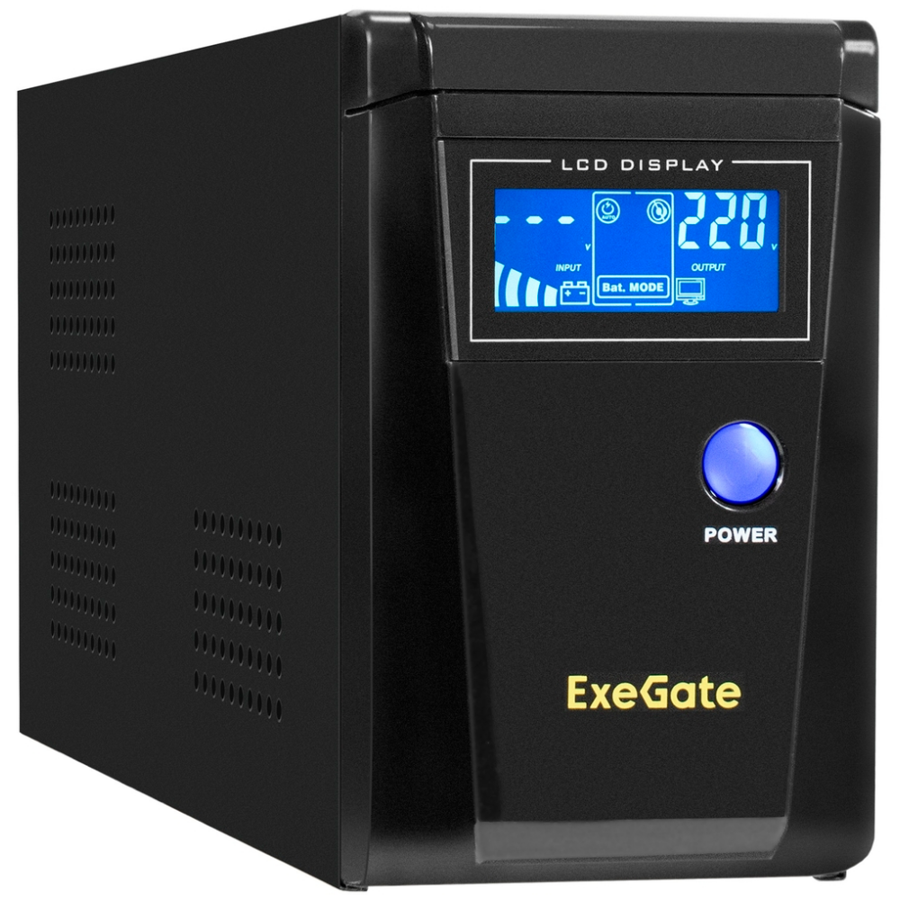 ИБП ExeGate SineTower SN-600.LCD.AVR.2SH - EX295980RUS