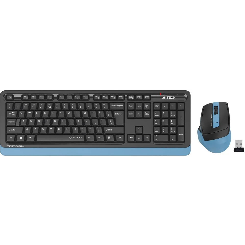 Клавиатура + мышь A4Tech Fstyler FGS1035Q Black/Blue