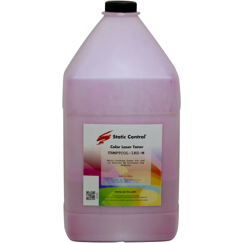 Тонер Static Control TRMPTCOL-1KG-M Magenta