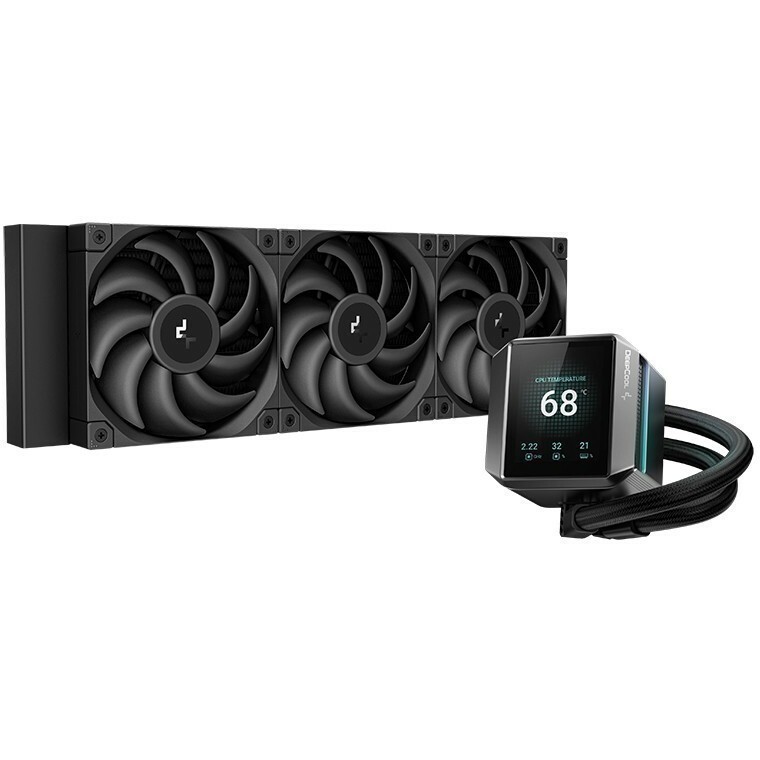 Система жидкостного охлаждения DeepCool MYSTIQUE 360 Black - R-LX750-BKDSNMP-G-1