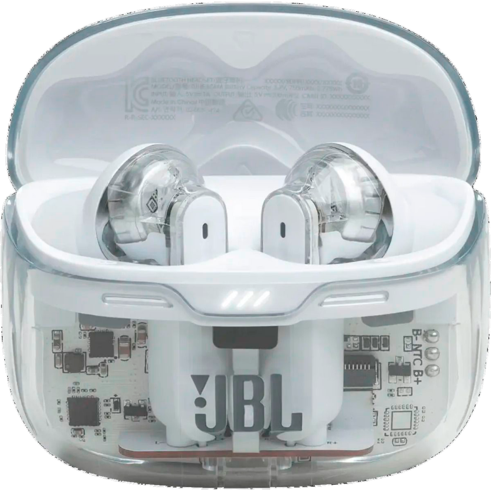 Гарнитура JBL Tune Beam Ghost White - JBLTBEAMGWHT