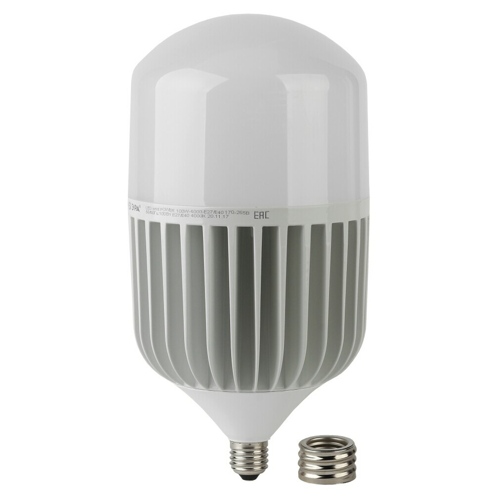 Светодиодная лампочка ЭРА STD LED POWER T160-100W-6500-E27/E40 (100 Вт, E27/E40) - Б0032090