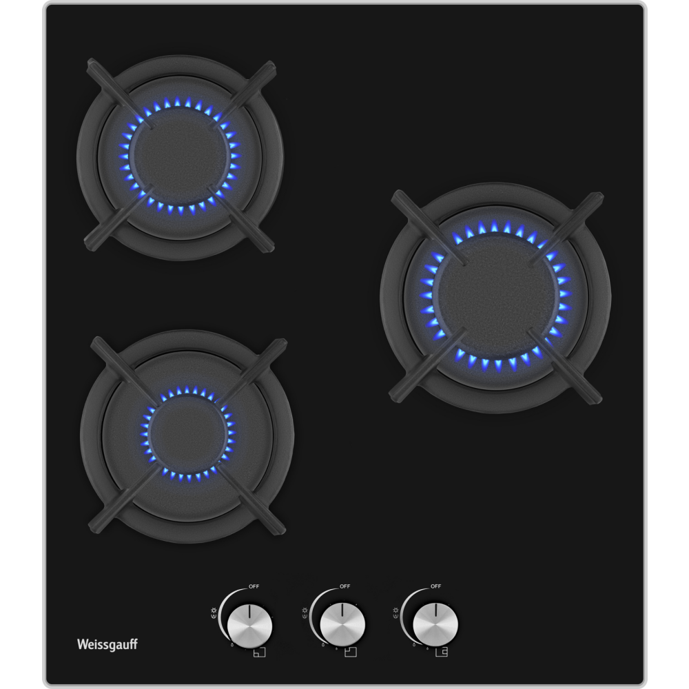 Газовая варочная панель Weissgauff HG 430 BGH - 430945