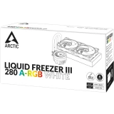 Система жидкостного охлаждения Arctic Cooling Liquid Freezer III 280 ARGB White (ACFRE00151A)