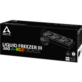 Система жидкостного охлаждения Arctic Cooling Liquid Freezer III 360 ARGB Black (ACFRE00144A)