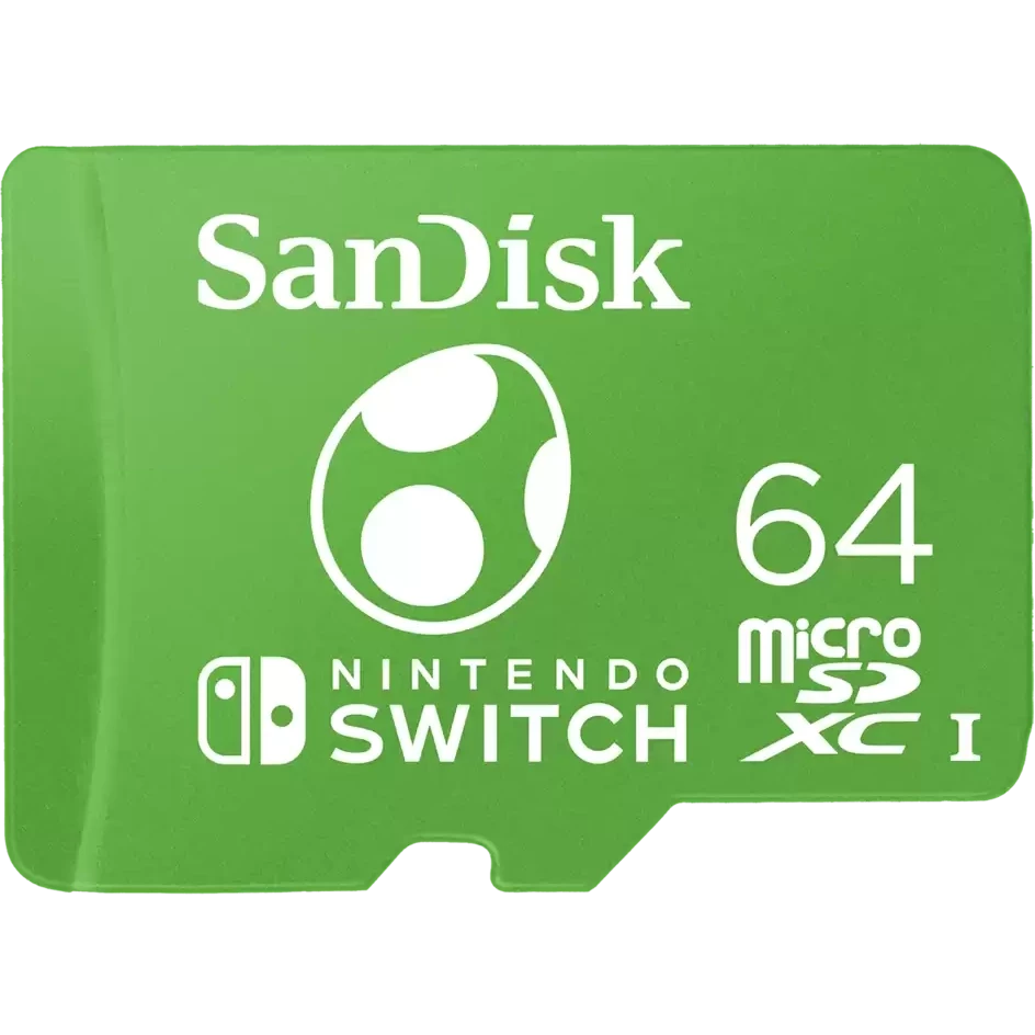 Карта памяти 64Gb MicroSD SanDisk Nintendo Switch (SDSQXAO-064G-GN6ZN)