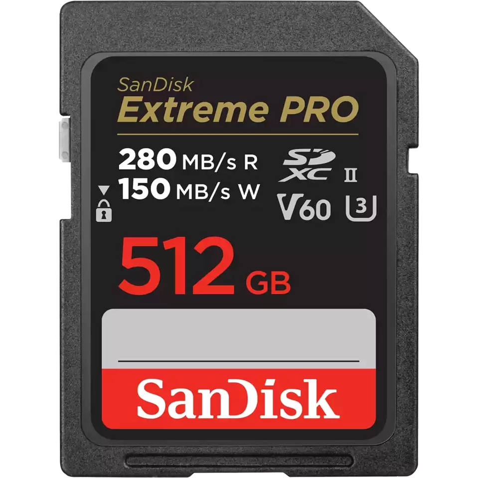 Карта памяти 512Gb SD SanDisk Extreme Pro (SDSDXEP-512G-GN4IN)