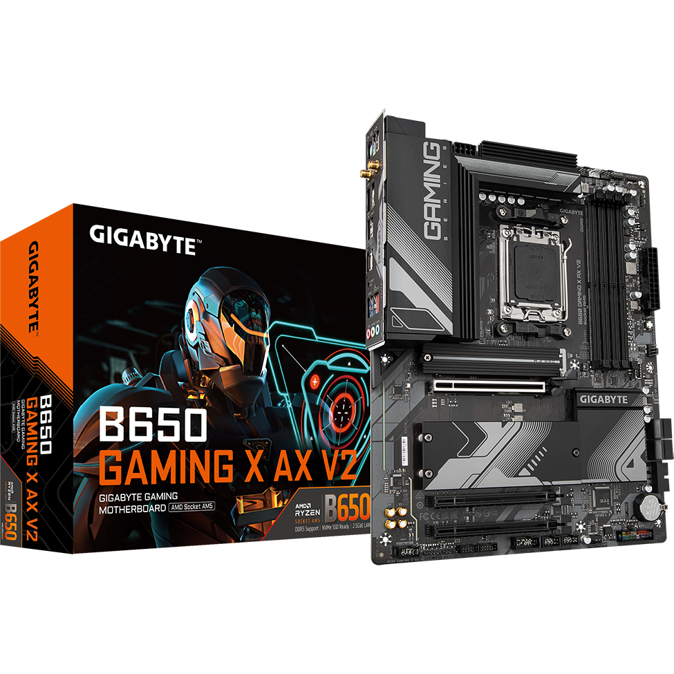 Материнская плата Gigabyte B650 GAMING X AX V2: купить в интернет магазине  Регард Москва: цена, характеристики, описание, отзывы