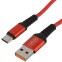 Кабель USB - USB Type-C, 1м, GoPower GP02T Red - 00-00022792