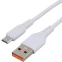 Кабель USB A (M) - microUSB B (M), 2м, GoPower GP01M White - 00-00022772