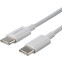 Кабель USB Type-C - USB Type-C, 1м, GoPower GP10TT-100W White - 00-00022802