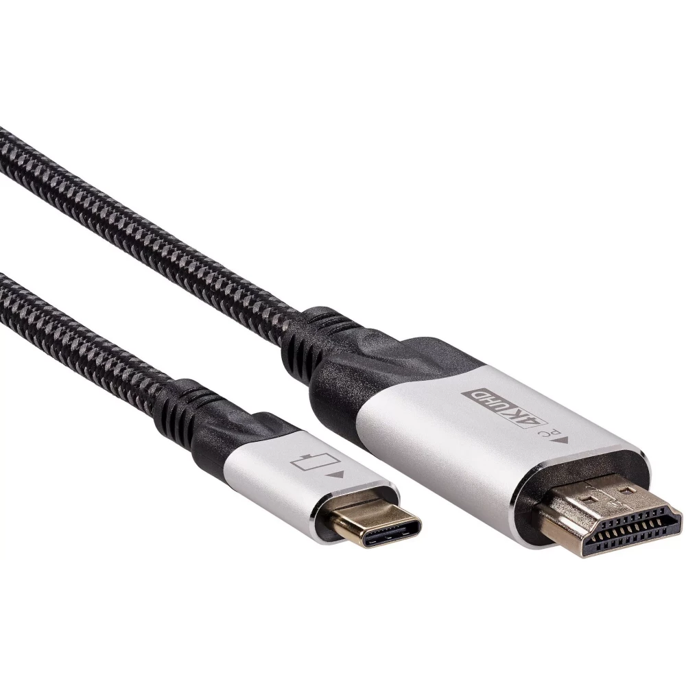 Кабель USB Type-C - HDMI, 1.8м, VCOM CU423VA-1.8