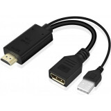 Переходник DisplayPort (F) - HDMI (M), KS-IS KS-501