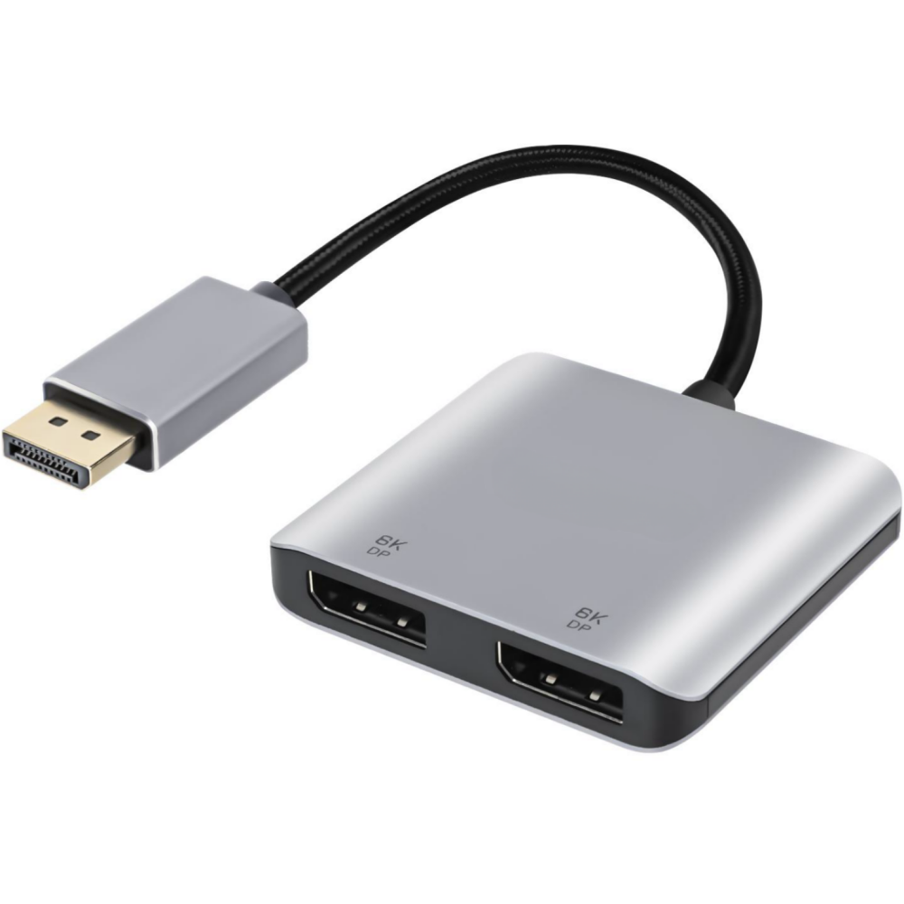 Разветвитель DisplayPort - 2x DisplayPort, Telecom TUC603