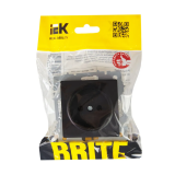 Электрическая розетка IEK BRITE BR-R10-10-K02