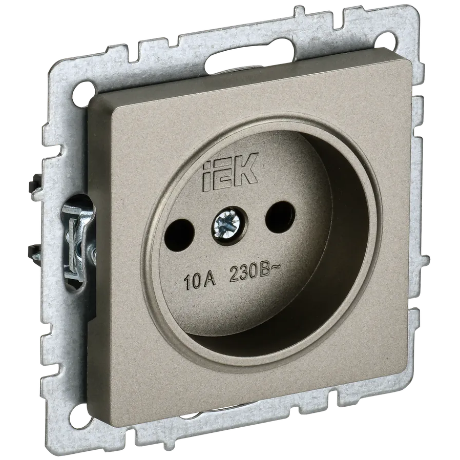 Электрическая розетка IEK BRITE BR-R10-10-K37