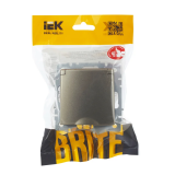 Электрическая розетка IEK BRITE BR-R16-16-K37