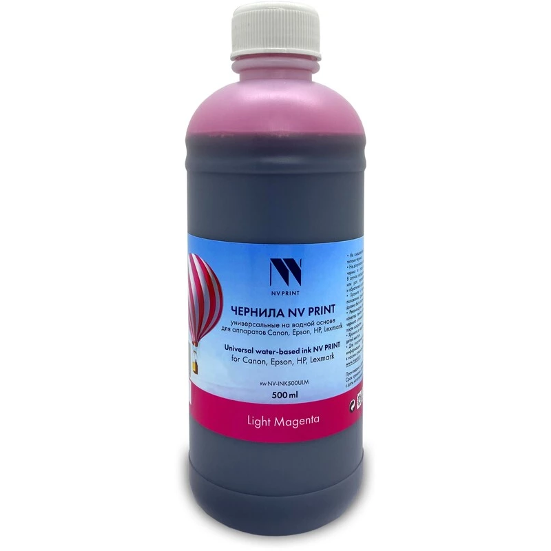 Чернила NV Print NV-INK500ULM Light Magenta