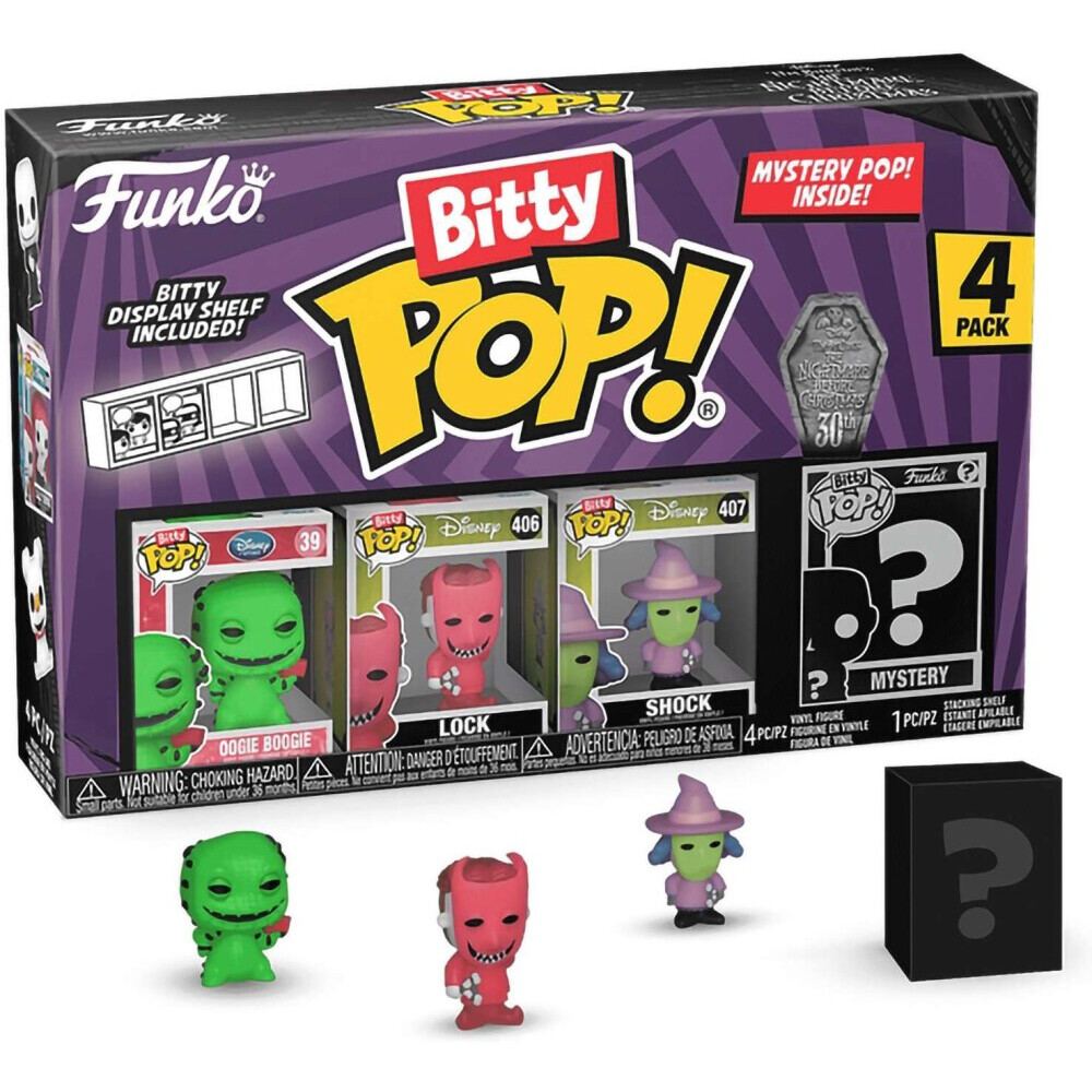 Фигурка Funko Bitty POP! Disney TNBC S1 4PK - 73019