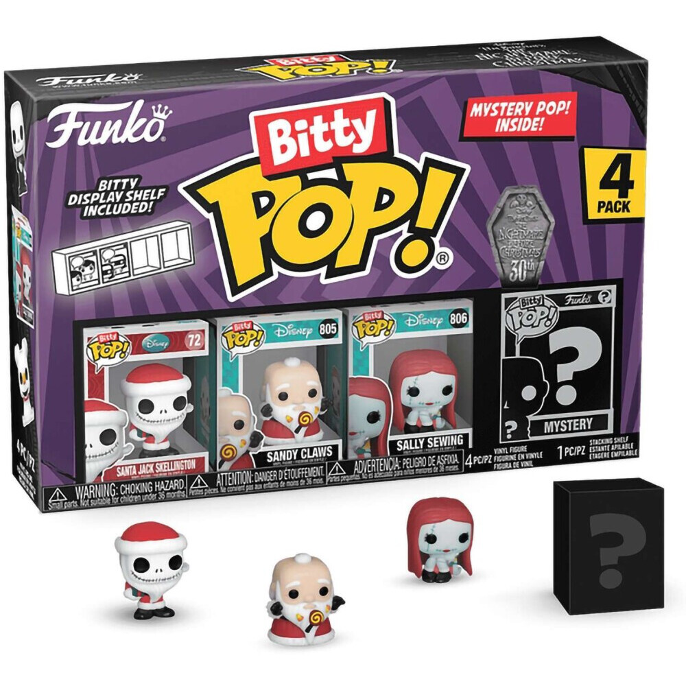 Фигурка Funko Bitty POP! Disney TNBC S4 4PK - 73022