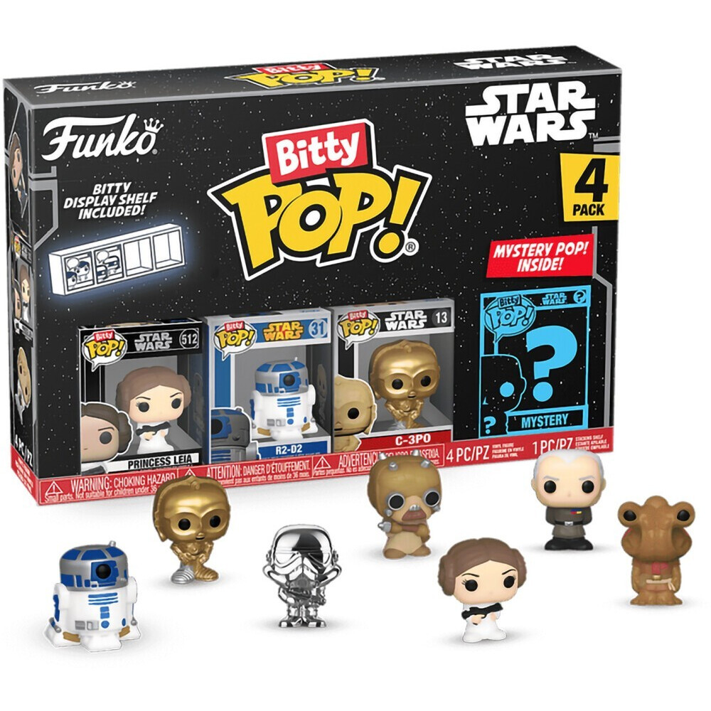 Фигурка Funko Bitty POP! Star Wars S2 4PK - 71512