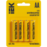 Батарейка IEK ABT-LR06-OP-L04 (AA, 4 шт.)