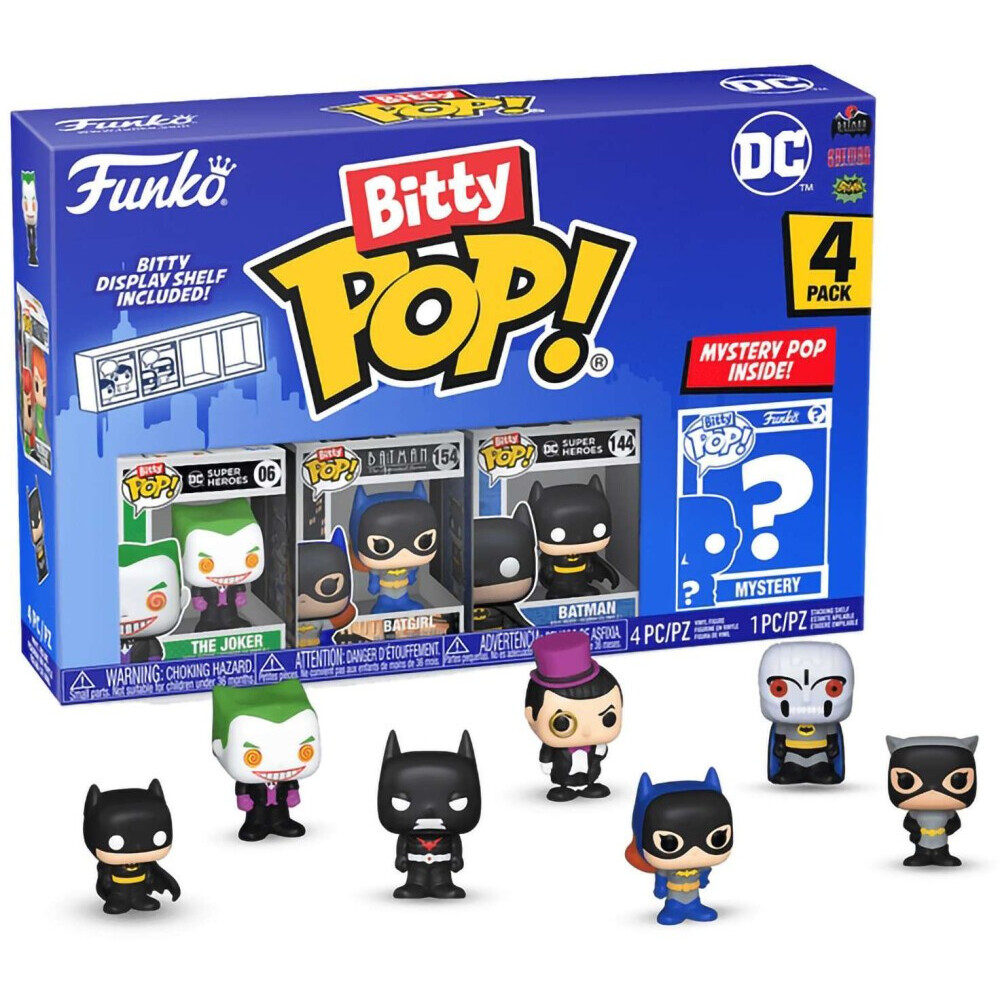 Фигурка Funko Bitty POP! DC Comics S2 4PK - 71312