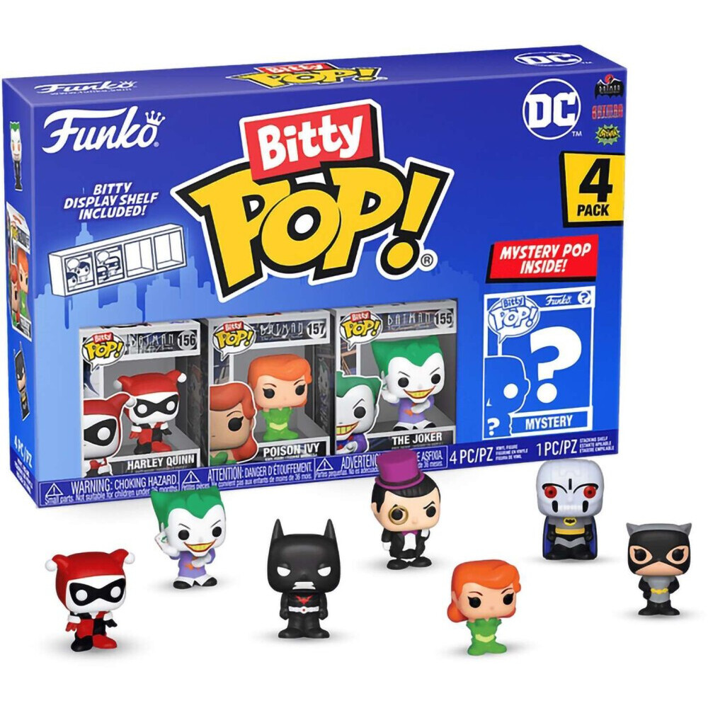 Фигурка Funko Bitty POP! DC Comics S3 4PK - 71313