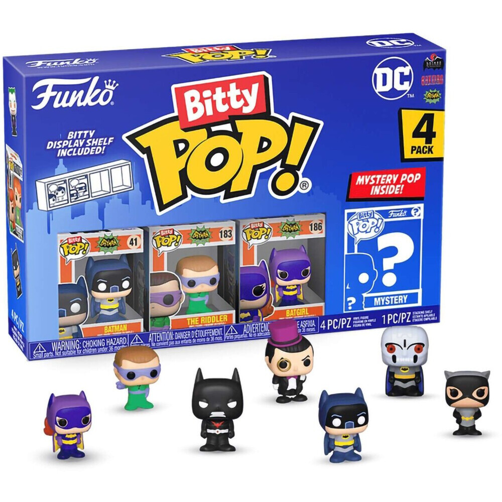 Фигурка Funko Bitty POP! DC Comics S4 4PK - 71314