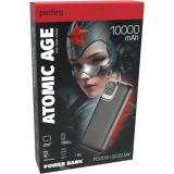 Внешний аккумулятор Perfeo Powerbank Atomic Age 10000mAh Black (PF_E1474)