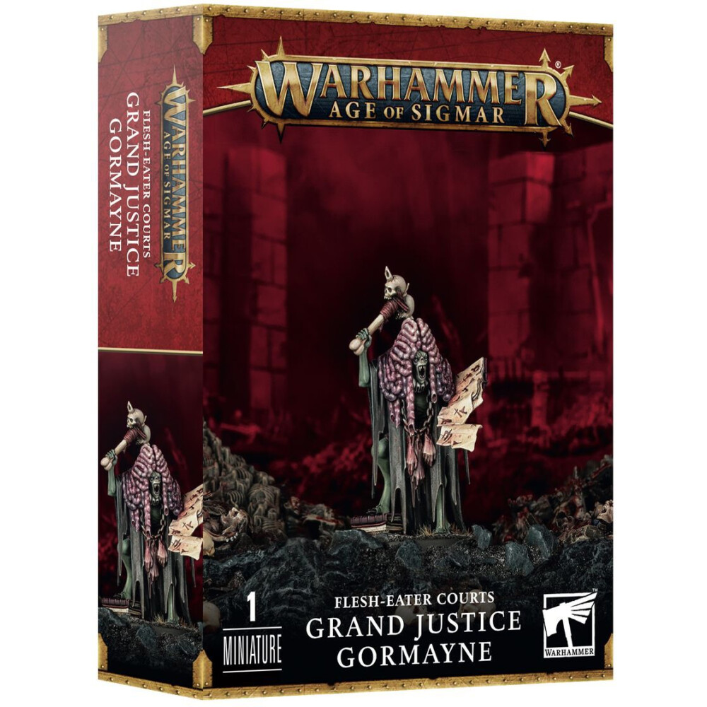 Миниатюра Games Workshop AoS: Flesh-Eater Courts Grand Justice Gormayne - 91-70