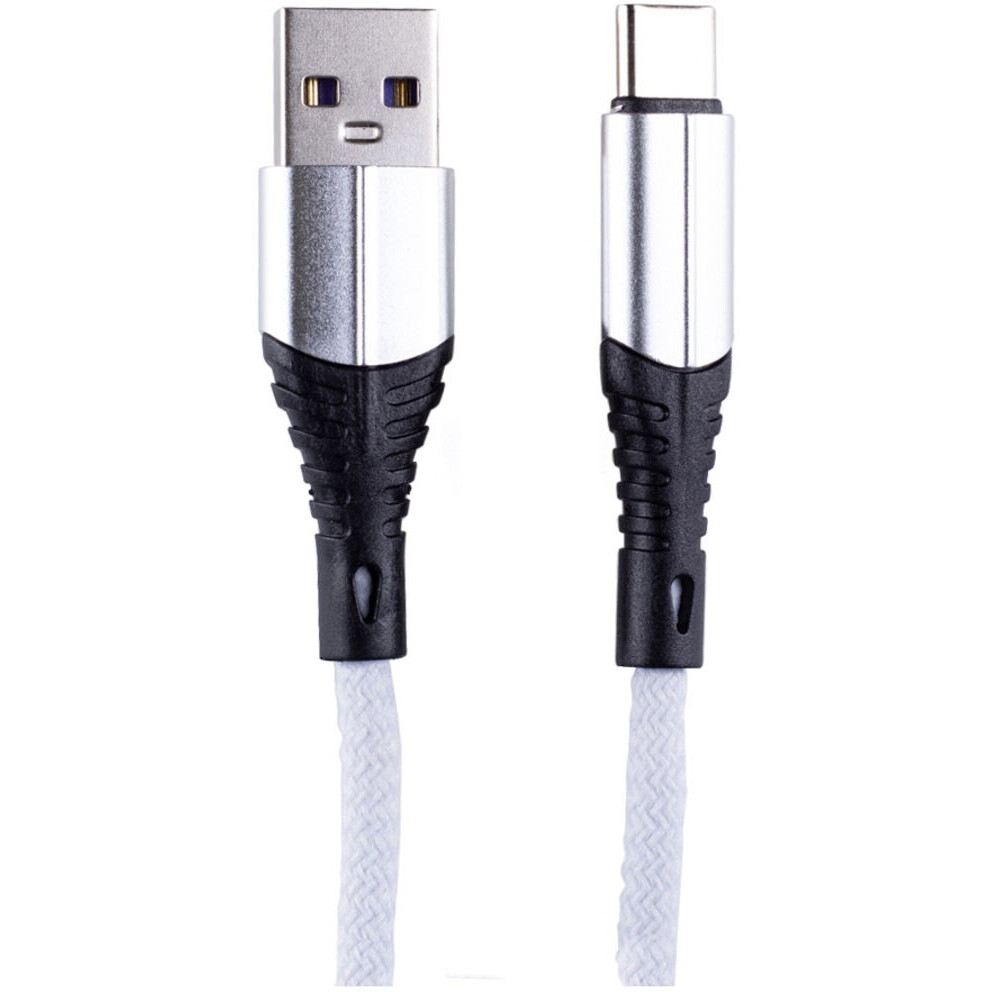 Кабель USB - USB Type-C, 1м, Zibelino ZDNC-TYPEC-WHT