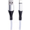 Кабель USB - USB Type-C, 1м, Zibelino ZDNC-TYPEC-WHT