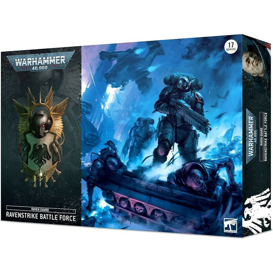 Миниатюры Games Workshop WH40K: Raven Guard Ravenstrike Battle Force:  купить в интернет магазине Регард Москва: цена, характеристики, описание,  отзывы